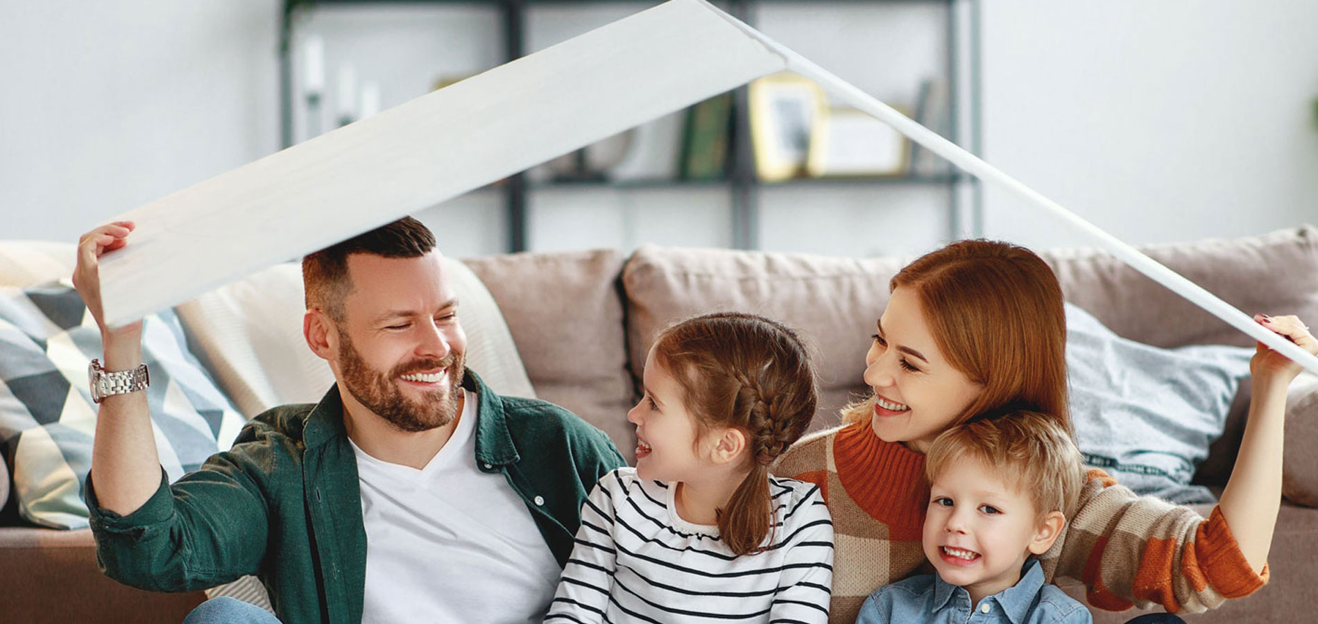 Family enjoying their hvac unit